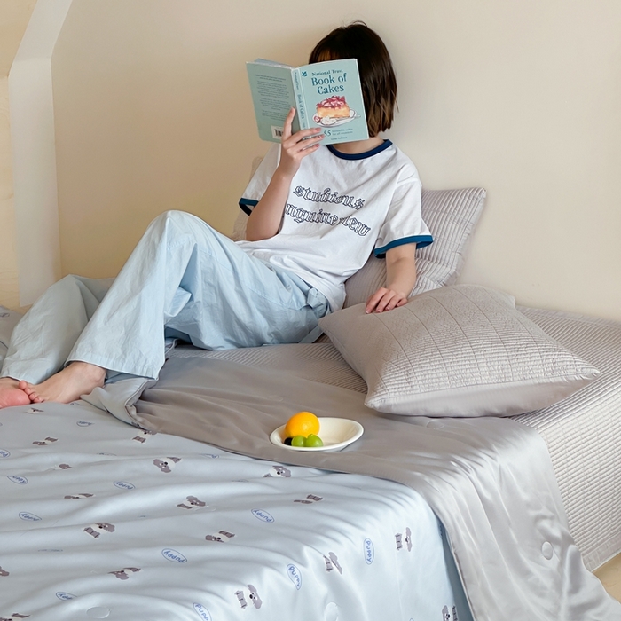 91家纺网 家纺一手货源 找家纺 汇庭2025新款奇趣夏被 瑞拉