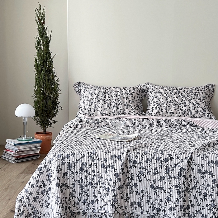 2025新款悠扬床盖三件套 莫卡顿