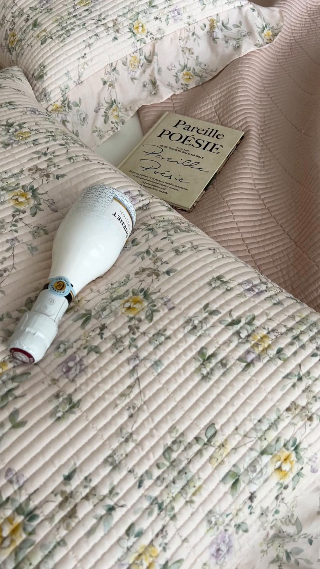 91家纺网 家纺一手货源 找家纺 2025新款悠扬床盖三件套 森语绿花