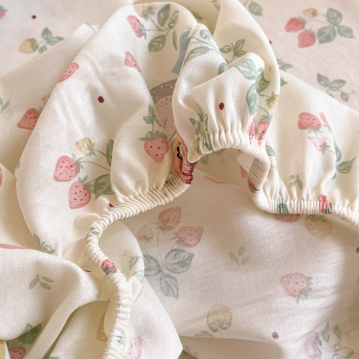 91家纺网 家纺一手货源 找家纺 铭成家纺 2025新款全棉印花学生三件套系列（提供买家秀） 弹唱小象