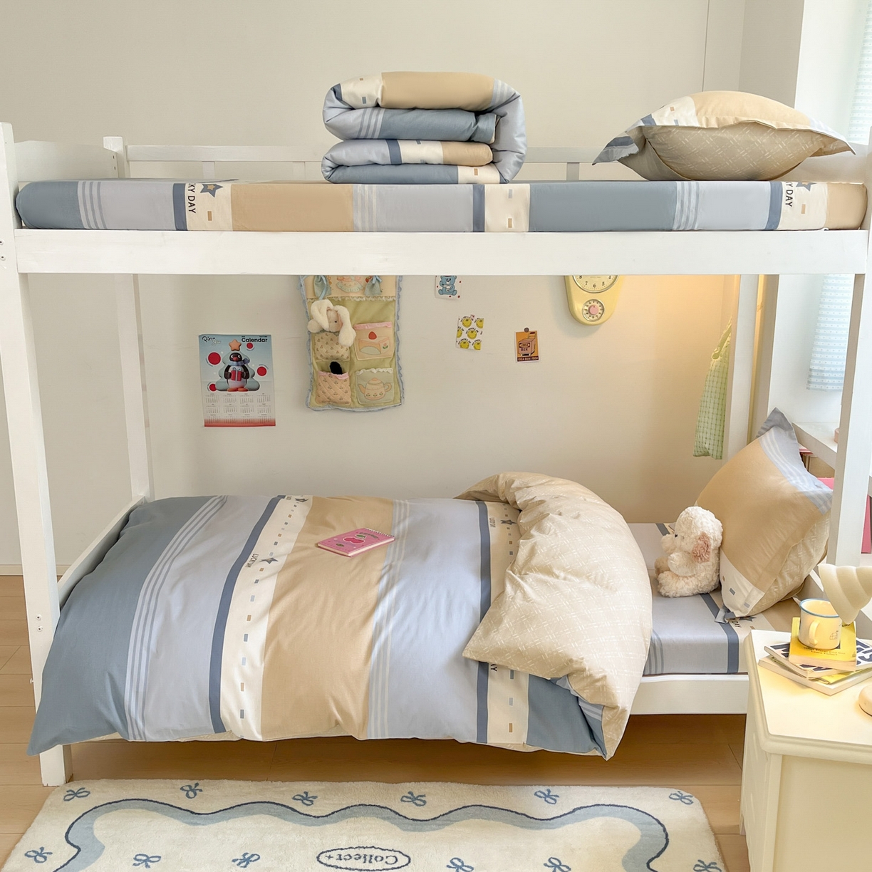 91家纺网 家纺一手货源 找家纺 铭成家纺 2025新款全棉印花学生三件套系列（提供买家秀） 华歌尔