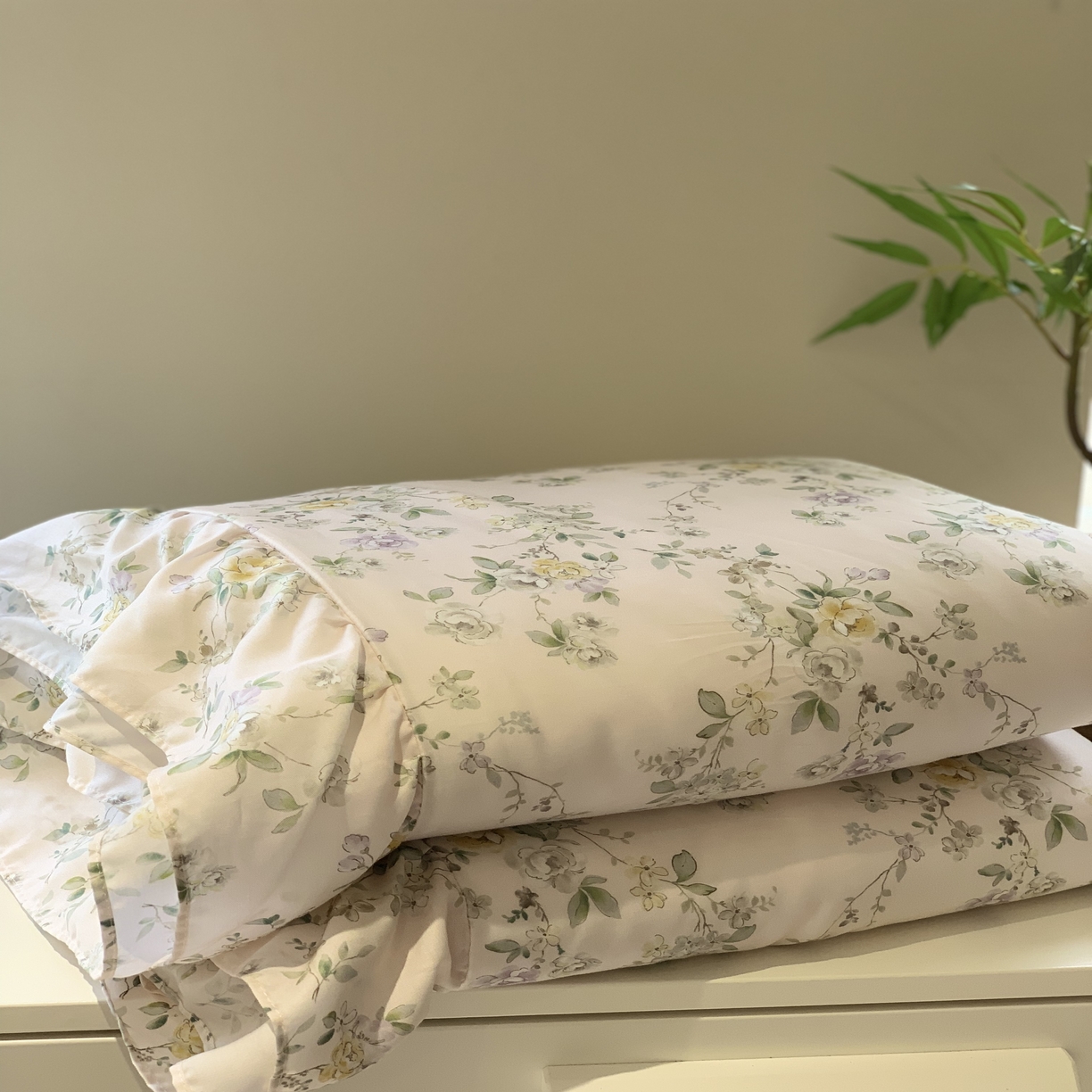 91家纺网 家纺一手货源 找家纺 汇庭 2025春夏新款悠扬夏被系列夏凉被空调被单夏被 森语绿花