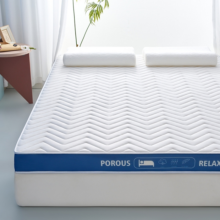 91家纺网 家纺一手货源 找家纺 （总）合纵跨境工厂 2025新款17/25D记忆海绵床垫跨境外贸JIT一件代发TEMU亚马逊希音包过核价立体波浪款