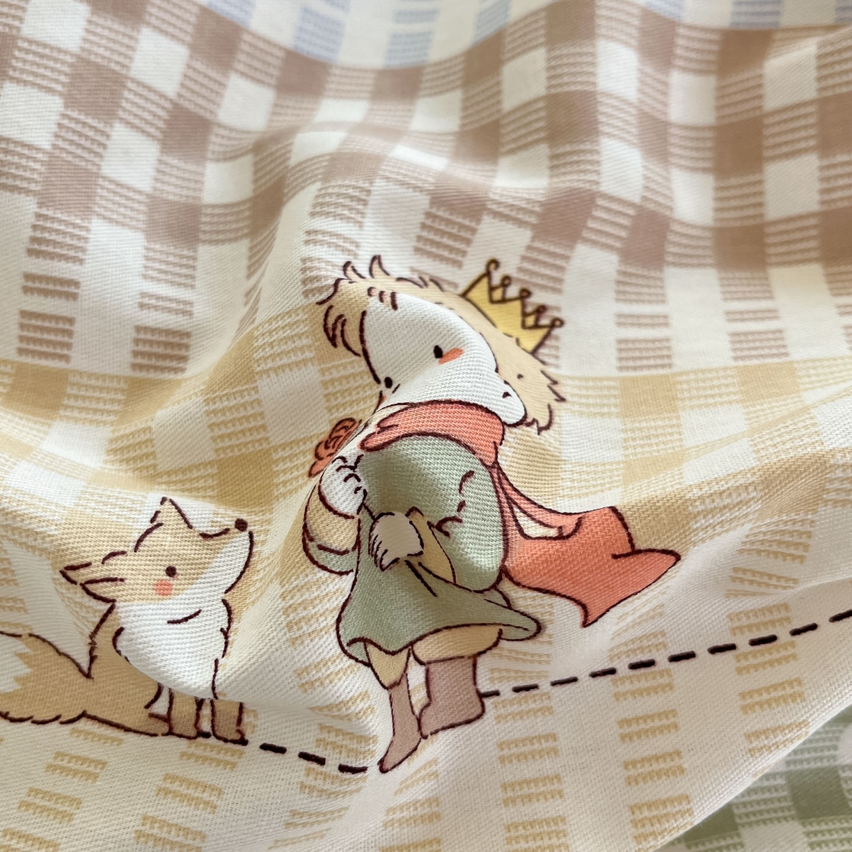 91家纺网 家纺一手货源 找家纺 铭成家纺 2025新款全棉印花学生三件套系列（提供买家秀） 美梦小王子