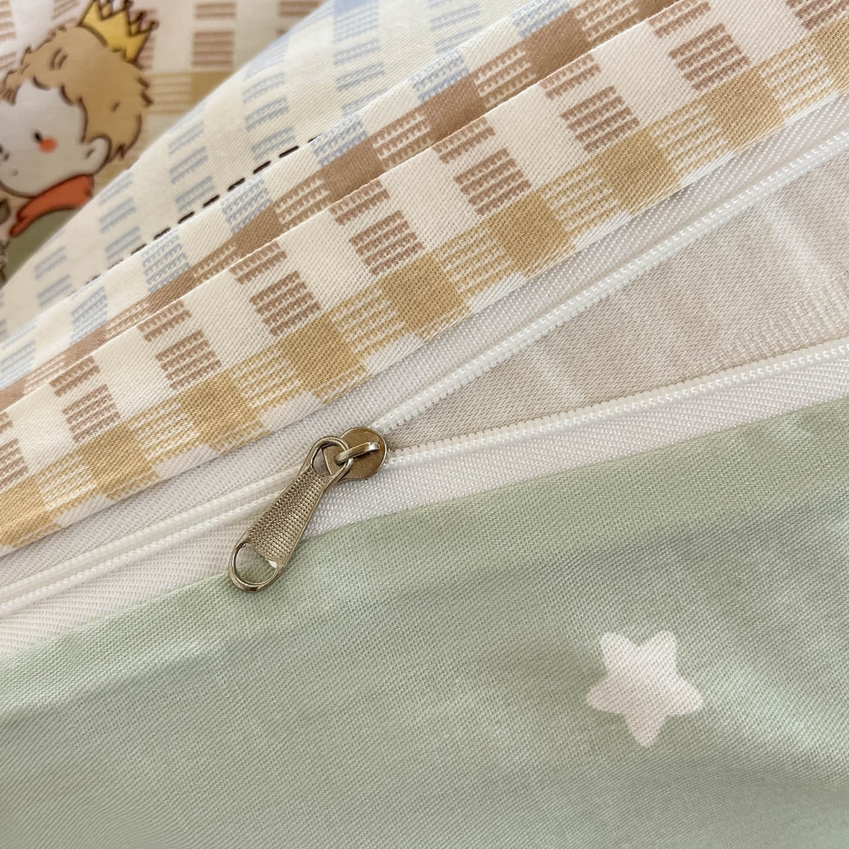 91家纺网 家纺一手货源 找家纺 铭成家纺 2025新款全棉印花学生三件套系列（提供买家秀） 美梦小王子