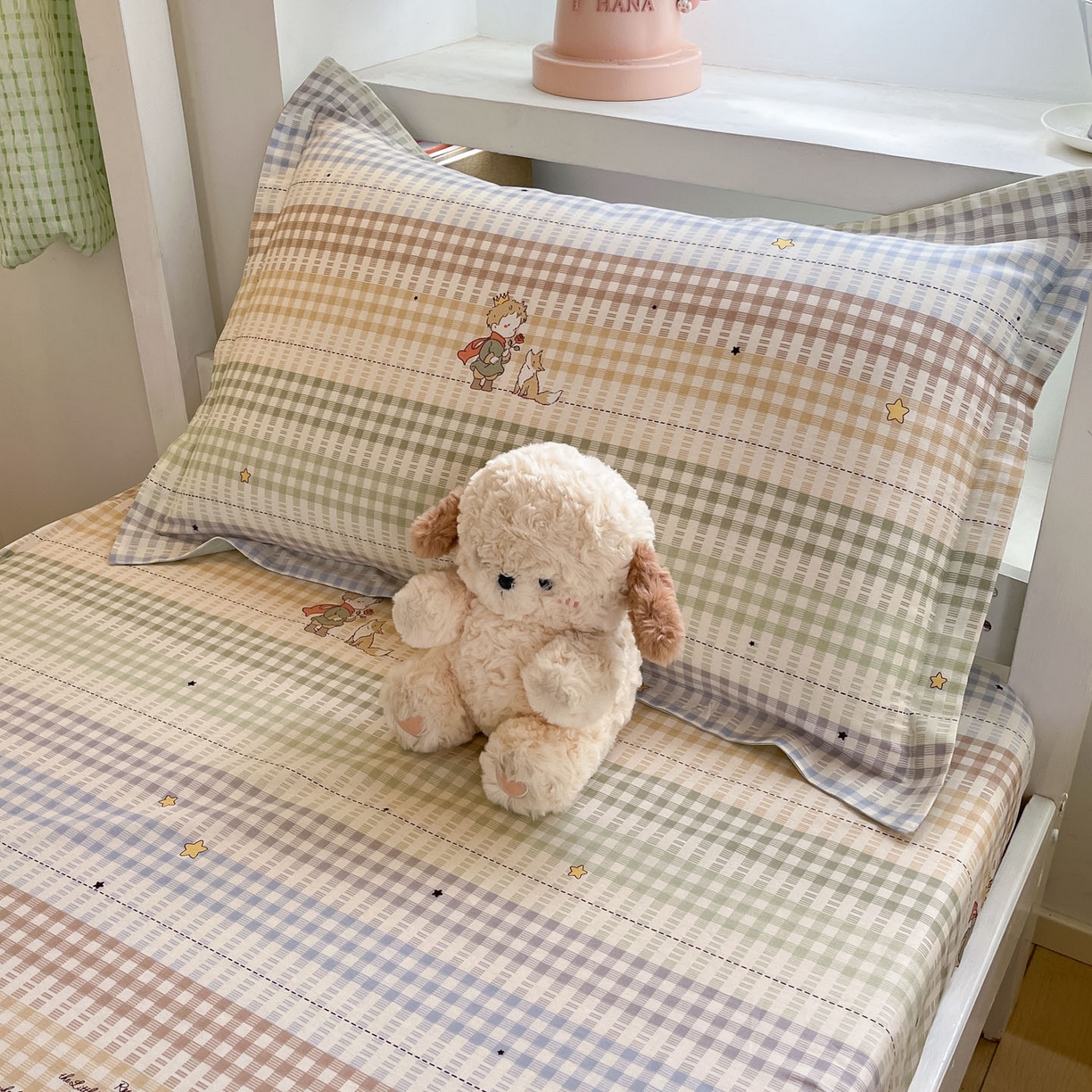 91家纺网 家纺一手货源 找家纺 铭成家纺 2025新款全棉印花学生三件套系列（提供买家秀） 美梦小王子