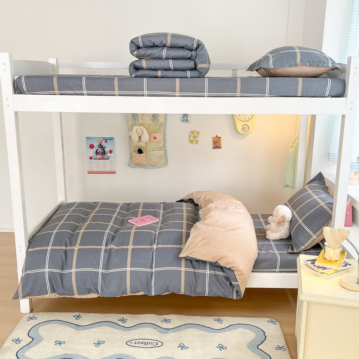 91家纺网 家纺一手货源 找家纺 铭成家纺 2025新款全棉印花学生三件套系列（提供买家秀） 米拉