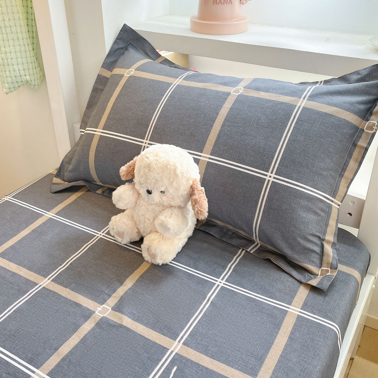 91家纺网 家纺一手货源 找家纺 铭成家纺 2025新款全棉印花学生三件套系列（提供买家秀） 米拉