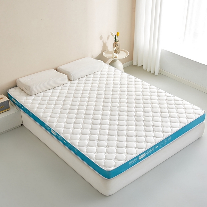 91家纺网 家纺一手货源 找家纺 合纵跨境工厂 2025新款17/25D记忆海绵床垫跨境外贸JIT一件代发TEMU亚马逊希音包过核价立体水波纹 立体回字格天然边白