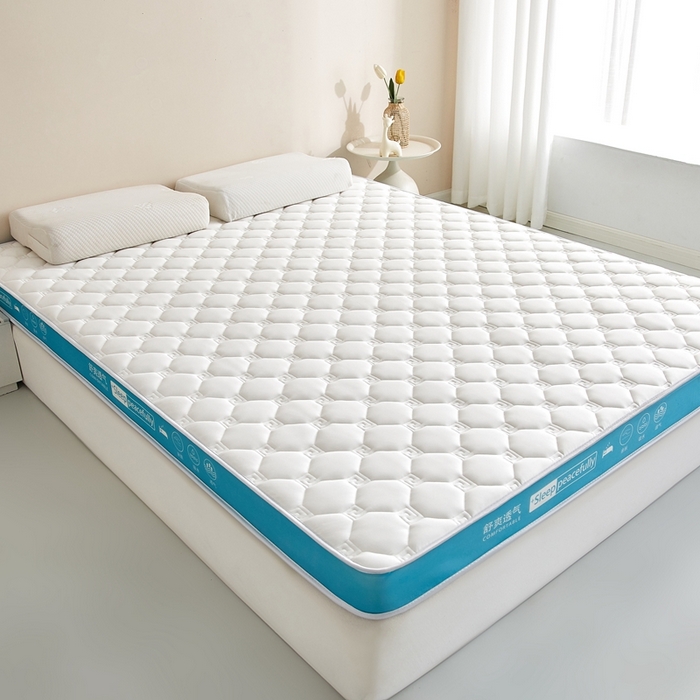 91家纺网 家纺一手货源 找家纺 合纵跨境工厂 2025新款17/25D记忆海绵床垫跨境外贸JIT一件代发TEMU亚马逊希音包过核价立体水波纹 立体回字格天然边白