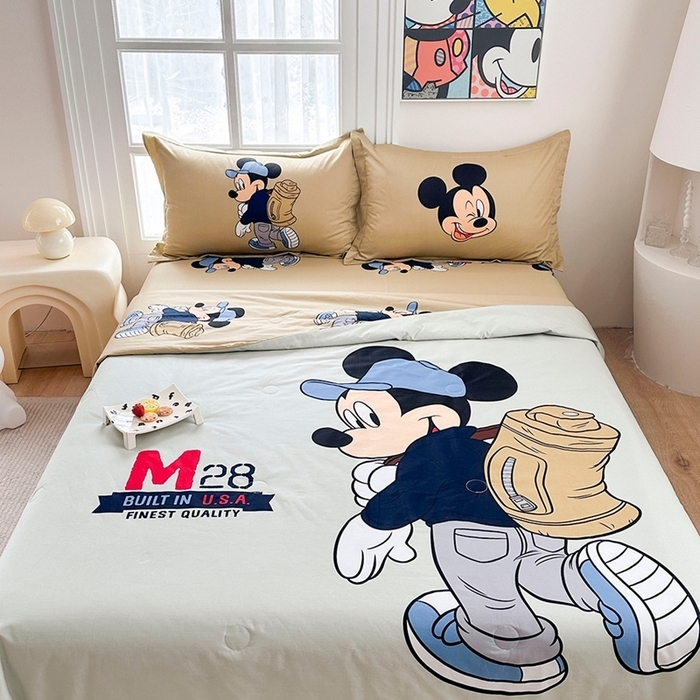 91家纺网 家纺一手货源 找家纺 （总）眷恋家纺 2025新款卡通全棉夏被夏凉被空调被三件套四件套