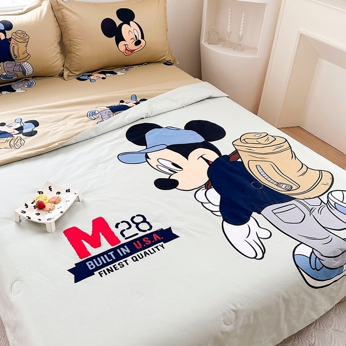 91家纺网 家纺一手货源 找家纺 （总）眷恋家纺 2025新款卡通全棉夏被夏凉被空调被三件套四件套