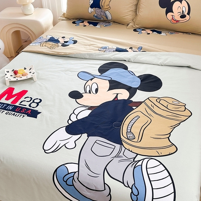 91家纺网 家纺一手货源 找家纺 （总）眷恋家纺 2025新款卡通全棉夏被夏凉被空调被三件套四件套