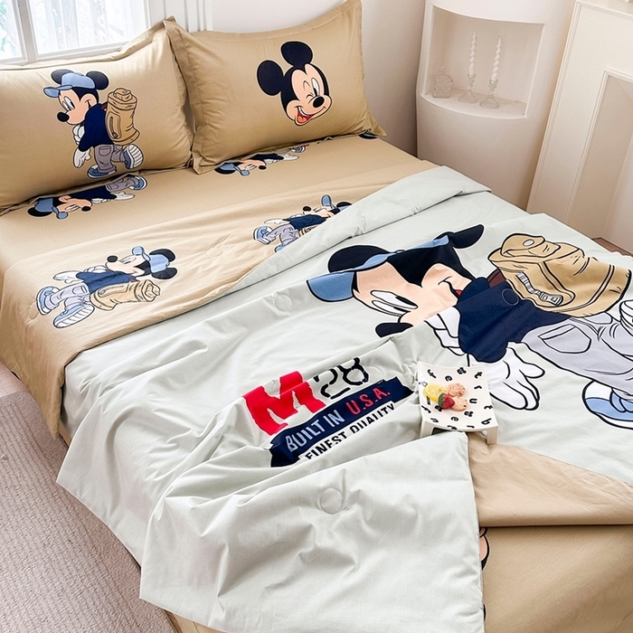 91家纺网 家纺一手货源 找家纺 （总）眷恋家纺 2025新款卡通全棉夏被夏凉被空调被三件套四件套