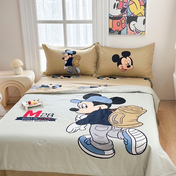 91家纺网 家纺一手货源 找家纺 （总）眷恋家纺 2025新款卡通全棉夏被夏凉被空调被三件套四件套