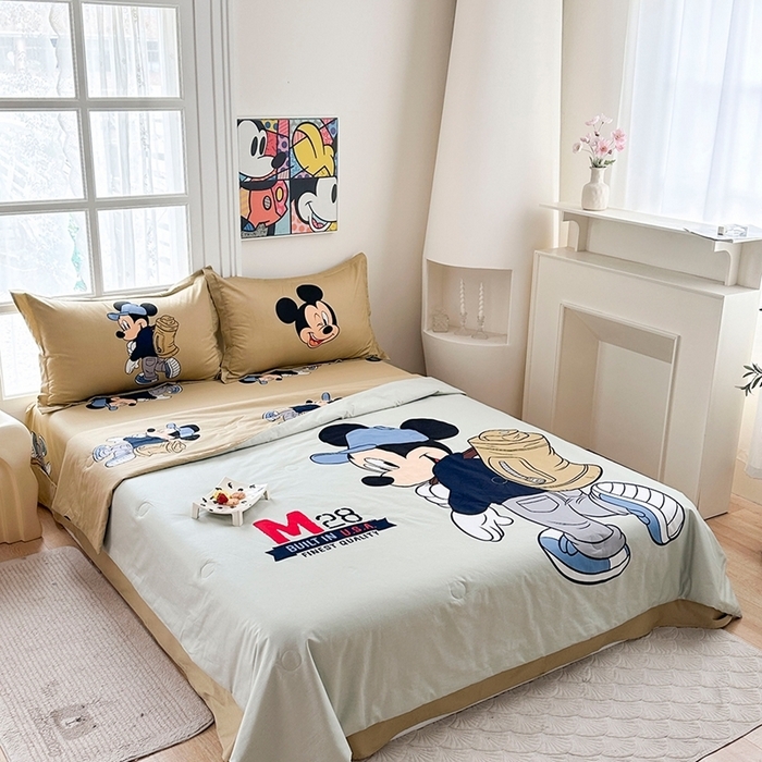 91家纺网 家纺一手货源 找家纺 （总）眷恋家纺 2025新款卡通全棉夏被夏凉被空调被三件套四件套