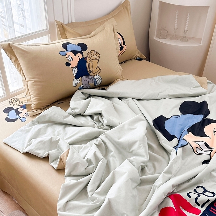 91家纺网 家纺一手货源 找家纺 （总）眷恋家纺 2025新款卡通全棉夏被夏凉被空调被三件套四件套