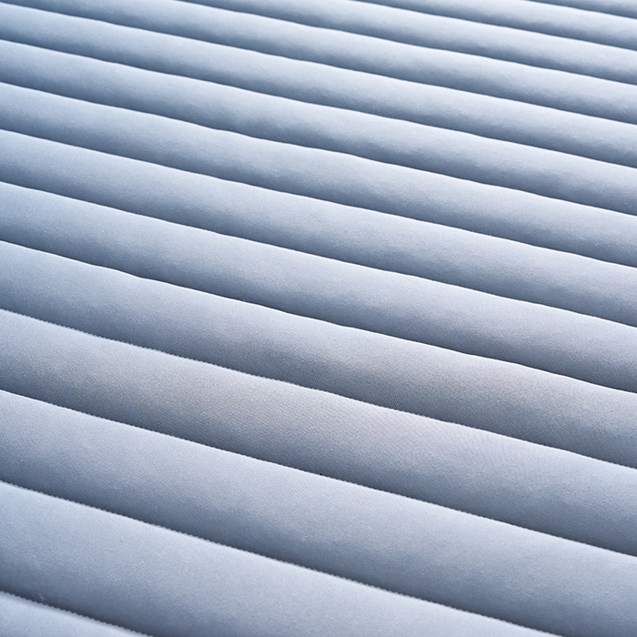 91家纺网 家纺一手货源 找家纺 合纵跨境工厂 2025新款记忆海绵床垫跨境外贸JIT一件代发TEMU亚马逊希音包过核价立体横条 立体横条-灰 5cm