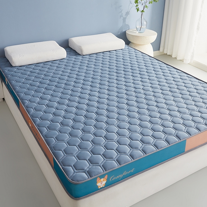 91家纺网 家纺一手货源 找家纺 （总）合纵跨境工厂 2025新款17/25D记忆海绵床垫跨境外贸JIT一件代发TEMU亚马逊希音包过核价立体水波纹核价立体球形