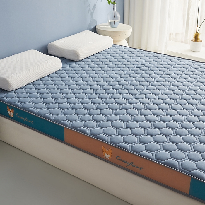 91家纺网 家纺一手货源 找家纺 （总）合纵跨境工厂 2025新款17/25D记忆海绵床垫跨境外贸JIT一件代发TEMU亚马逊希音包过核价立体水波纹核价立体球形