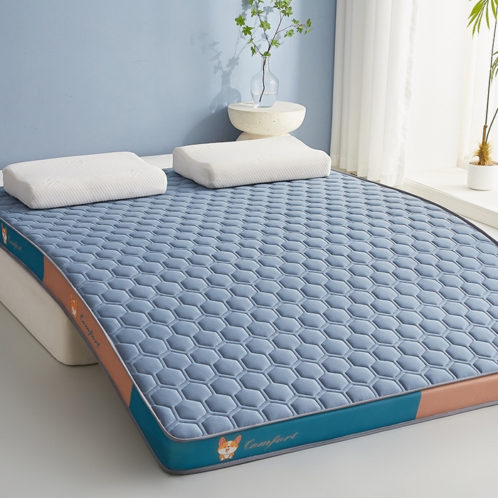 91家纺网 家纺一手货源 找家纺 （总）合纵跨境工厂 2025新款17/25D记忆海绵床垫跨境外贸JIT一件代发TEMU亚马逊希音包过核价立体水波纹核价立体球形