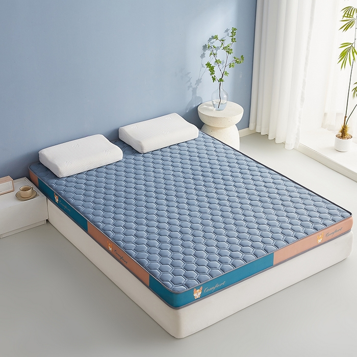 91家纺网 家纺一手货源 找家纺 （总）合纵跨境工厂 2025新款17/25D记忆海绵床垫跨境外贸JIT一件代发TEMU亚马逊希音包过核价立体水波纹核价立体球形