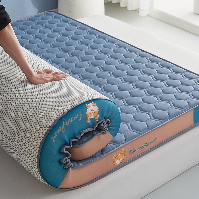 91家纺网 家纺一手货源 找家纺 （总）合纵跨境工厂 2025新款17/25D记忆海绵床垫跨境外贸JIT一件代发TEMU亚马逊希音包过核价立体水波纹核价立体球形