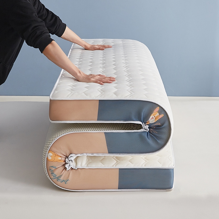 91家纺网 家纺一手货源 找家纺 （总）合纵跨境工厂 2025新款17/25D记忆海绵床垫跨境外贸JIT一件代发TEMU亚马逊希音包过核价立体水波纹核价立体球形