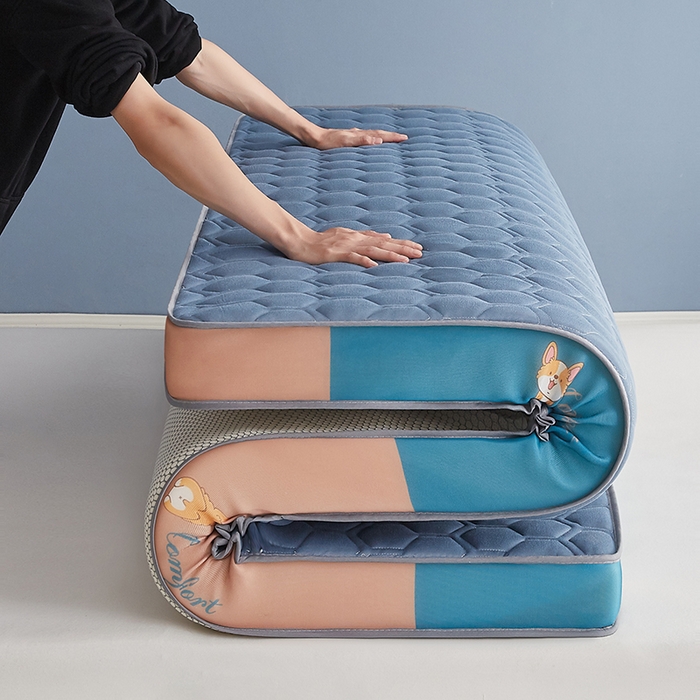 91家纺网 家纺一手货源 找家纺 （总）合纵跨境工厂 2025新款17/25D记忆海绵床垫跨境外贸JIT一件代发TEMU亚马逊希音包过核价立体水波纹核价立体球形