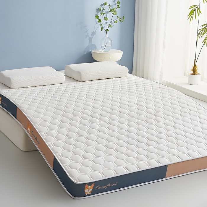 91家纺网 家纺一手货源 找家纺 合纵跨境工厂 2025新款17/25D记忆海绵床垫跨境外贸JIT一件代发TEMU亚马逊希音包过核价立体水波纹核价立体球形 立体球形-白 9cm