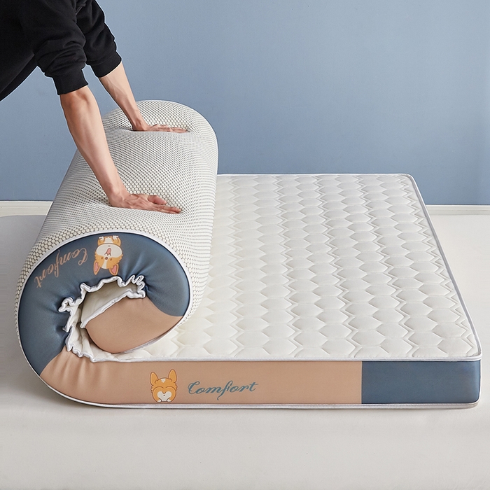 91家纺网 家纺一手货源 找家纺 合纵跨境工厂 2025新款17/25D记忆海绵床垫跨境外贸JIT一件代发TEMU亚马逊希音包过核价立体水波纹核价立体球形 立体球形-白 9cm