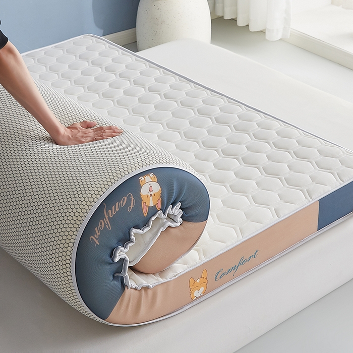 91家纺网 家纺一手货源 找家纺 合纵跨境工厂 2025新款17/25D记忆海绵床垫跨境外贸JIT一件代发TEMU亚马逊希音包过核价立体水波纹核价立体球形 立体球形-白 9cm