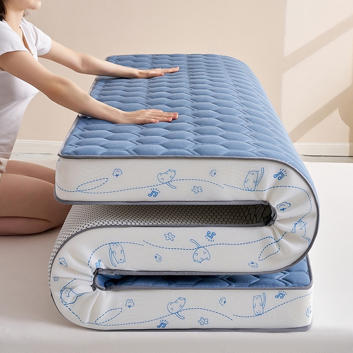 91家纺网 家纺一手货源 找家纺 （总）合纵跨境工厂 2025新款17/25D记忆海绵床垫跨境外贸JIT一件代发TEMU亚马逊希音包过核价立体球形小猫