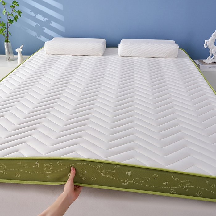 91家纺网 家纺一手货源 找家纺 （总）合纵跨境工厂 2025新款17/25D记忆海绵床垫跨境外贸JIT一件代发TEMU亚马逊希音包过核价立体月亮款