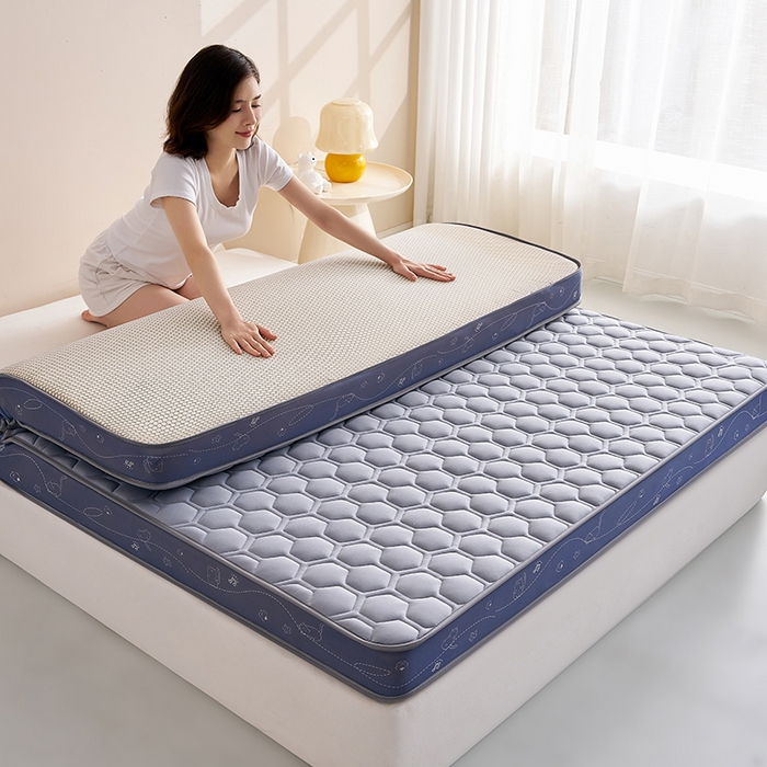 91家纺网 家纺一手货源 找家纺 合纵跨境工厂 2025新款17/25D记忆海绵床垫跨境外贸JIT一件代发TEMU亚马逊希音包过核价立体球形小猫 立体球形小猫-灰 5cm