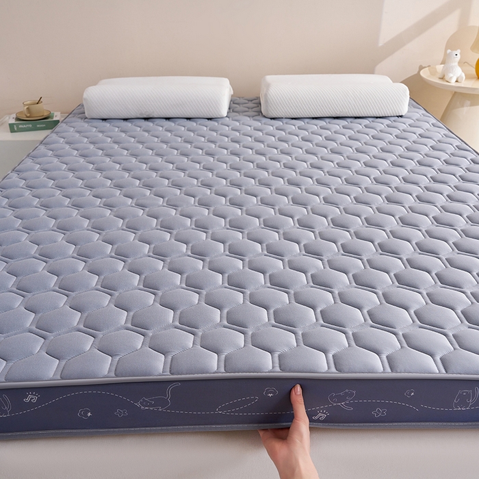 91家纺网 家纺一手货源 找家纺 合纵跨境工厂 2025新款17/25D记忆海绵床垫跨境外贸JIT一件代发TEMU亚马逊希音包过核价立体球形小猫 立体球形小猫-灰 9cm