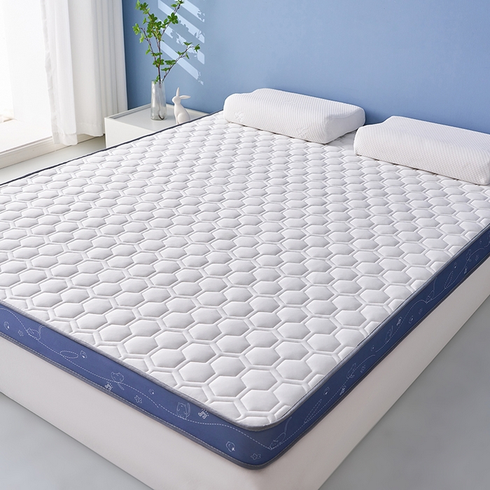 91家纺网 家纺一手货源 找家纺 合纵跨境工厂 2025新款17/25D记忆海绵床垫跨境外贸JIT一件代发TEMU亚马逊希音包过核价立体球形小猫 立体球形小猫-灰蓝边白 9cm