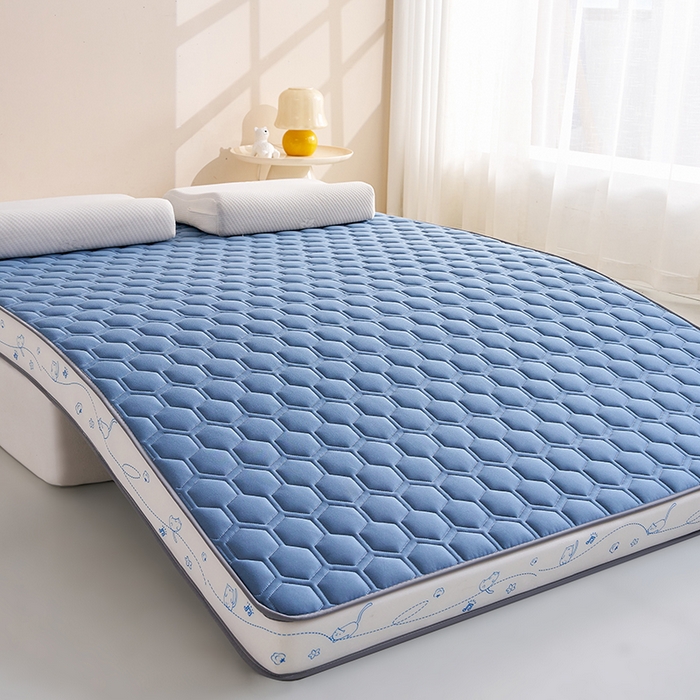 91家纺网 家纺一手货源 找家纺 合纵跨境工厂 2025新款17/25D记忆海绵床垫跨境外贸JIT一件代发TEMU亚马逊希音包过核价立体球形小猫 立体球形小猫-蓝 9cm