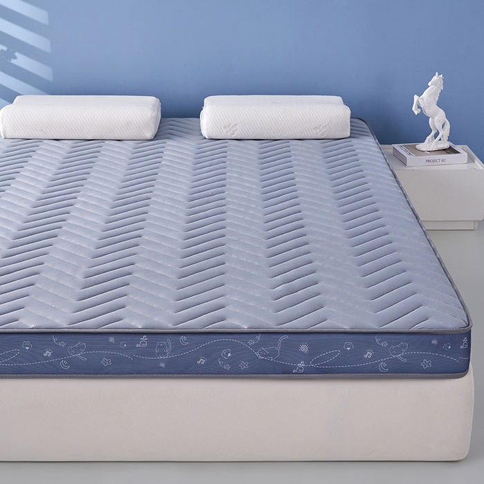 91家纺网 家纺一手货源 找家纺 合纵跨境工厂 2025新款17/25D记忆海绵床垫跨境外贸JIT一件代发TEMU亚马逊希音包过核价立体月亮款 立体月亮款-灰 5cm