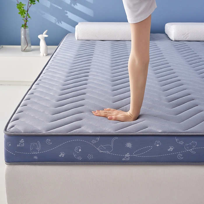 91家纺网 家纺一手货源 找家纺 合纵跨境工厂 2025新款17/25D记忆海绵床垫跨境外贸JIT一件代发TEMU亚马逊希音包过核价立体月亮款 立体月亮款-灰 5cm