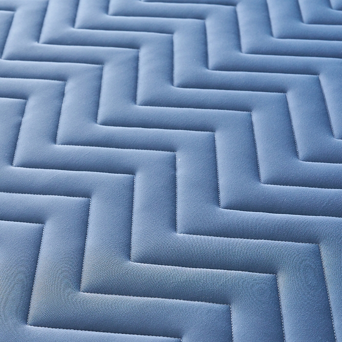 91家纺网 家纺一手货源 找家纺 合纵跨境工厂 2025新款17/25D记忆海绵床垫跨境外贸JIT一件代发TEMU亚马逊希音包过核价立体月亮款 立体月亮款-蓝 5cm