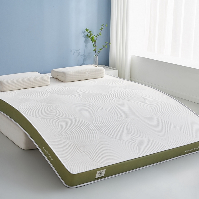 91家纺网 家纺一手货源 找家纺 （总）合纵跨境工厂 2025新款17/25D记忆海绵床垫跨境外贸JIT一件代发TEMU亚马逊希音包过核价立体水波纹