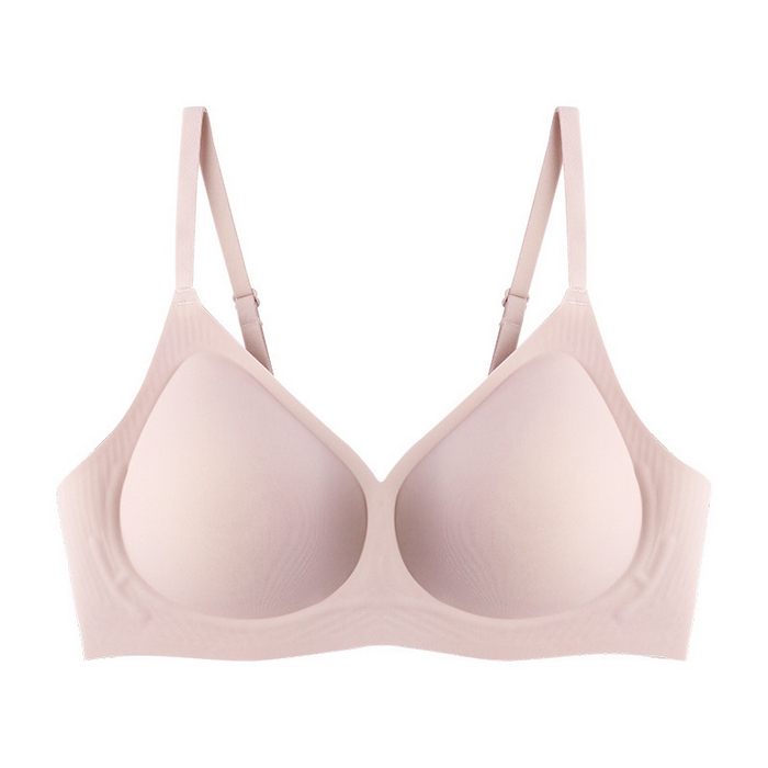 91家纺网 家纺一手货源 找家纺 【水滴杯果冻文胸】 2025新款日式无印无钢圈文胸无痕良品水滴杯果冻3D聚拢透气防下垂小胸胸罩抗菌