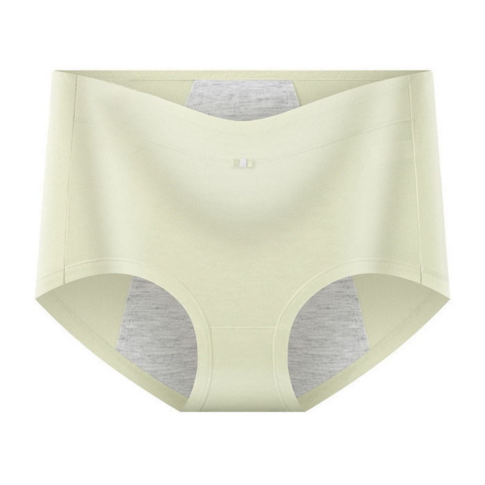 91家纺网 家纺一手货源 找家纺 良品汇馆 2025新款日式无印女士莫代尔高腰棉质内裤纯色生理期内裤经期高腰内裤放侧漏三角 新款莫代尔-蓝色