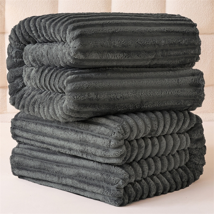 91家纺网 家纺一手货源 找家纺 （总）合纵跨境工厂 2025新款兔毛绒法兰绒贝贝绒毛毯跨境外贸JIT一件代发TEMU亚马逊希音包过核价抽条毛毯