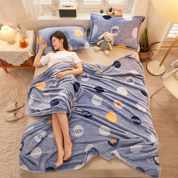 91家纺网 家纺一手货源 找家纺 合纵跨境工厂 2025新款印花牛奶绒毛毯法莱绒雪花绒贝贝绒双面绒毛毯跨境外贸JIT一件代发TEMU亚马逊希音包过核价印花毛毯 好多鱼