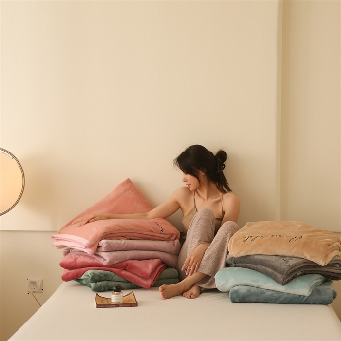 91家纺网 家纺一手货源 找家纺 （总）合纵跨境工厂 2025新品绣花牛奶绒毛毯法莱绒雪花绒贝贝绒双面绒毛毯跨境外贸JIT一件代发TEMU亚马逊希音包过核价nice