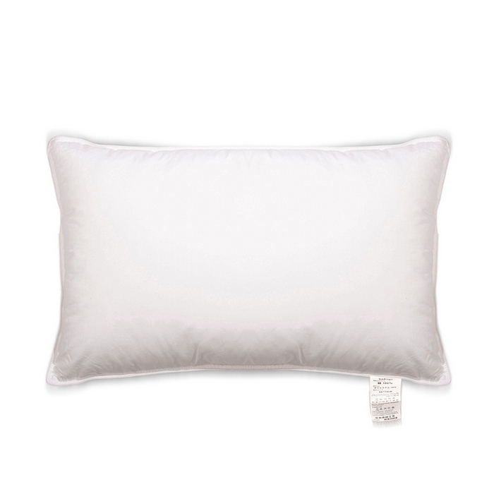 91家纺网 家纺一手货源 找家纺 良品汇馆 2025新款日式无印酒店全棉纯棉羽丝绒枕芯良品柔软宾馆枕头成人家用民宿纯色全 白色 48x74cm/只