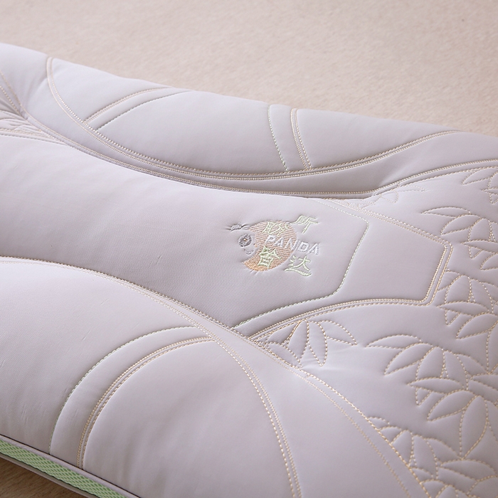 91家纺网 家纺一手货源 找家纺 珍贝家纺 2025新款A类凉感丝所盼皆达冰丝层枕头枕芯 所盼皆达冰丝层枕-灰色 48x74cm/只