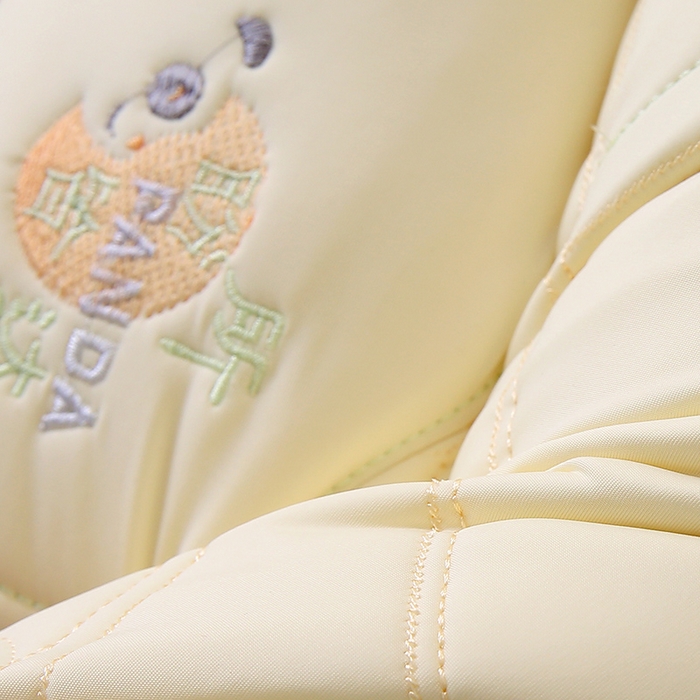 91家纺网 家纺一手货源 找家纺 珍贝家纺 2025新款A类凉感丝所盼皆达冰丝层枕头枕芯 所盼皆达冰丝层枕-奶白 48x74cm/只